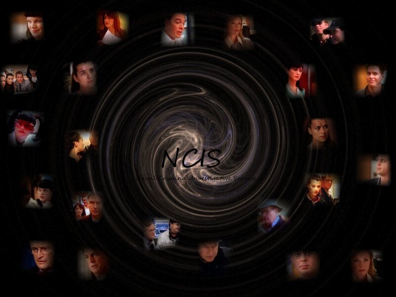 NCIS character collage