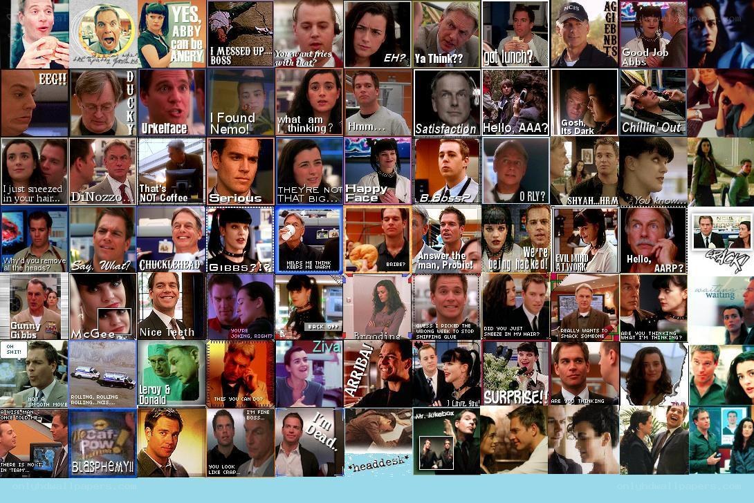 NCIS character meme collage