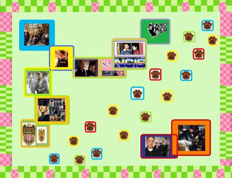 NCIS TV Show Collage — Green