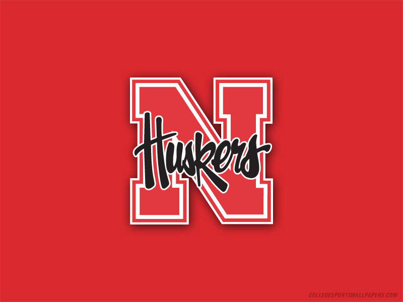 Nebraska Huskers Logo — Red