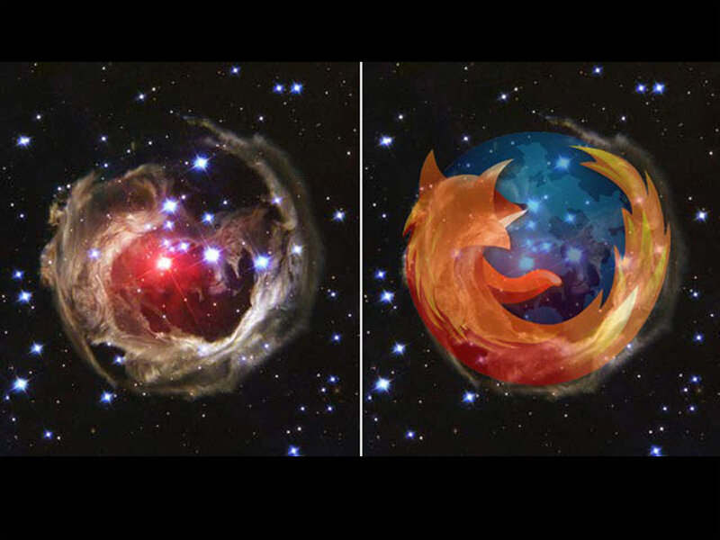 Nebula and Firefox logo