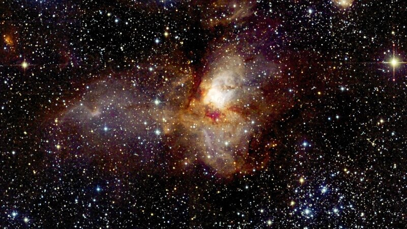 Nebula in deep space