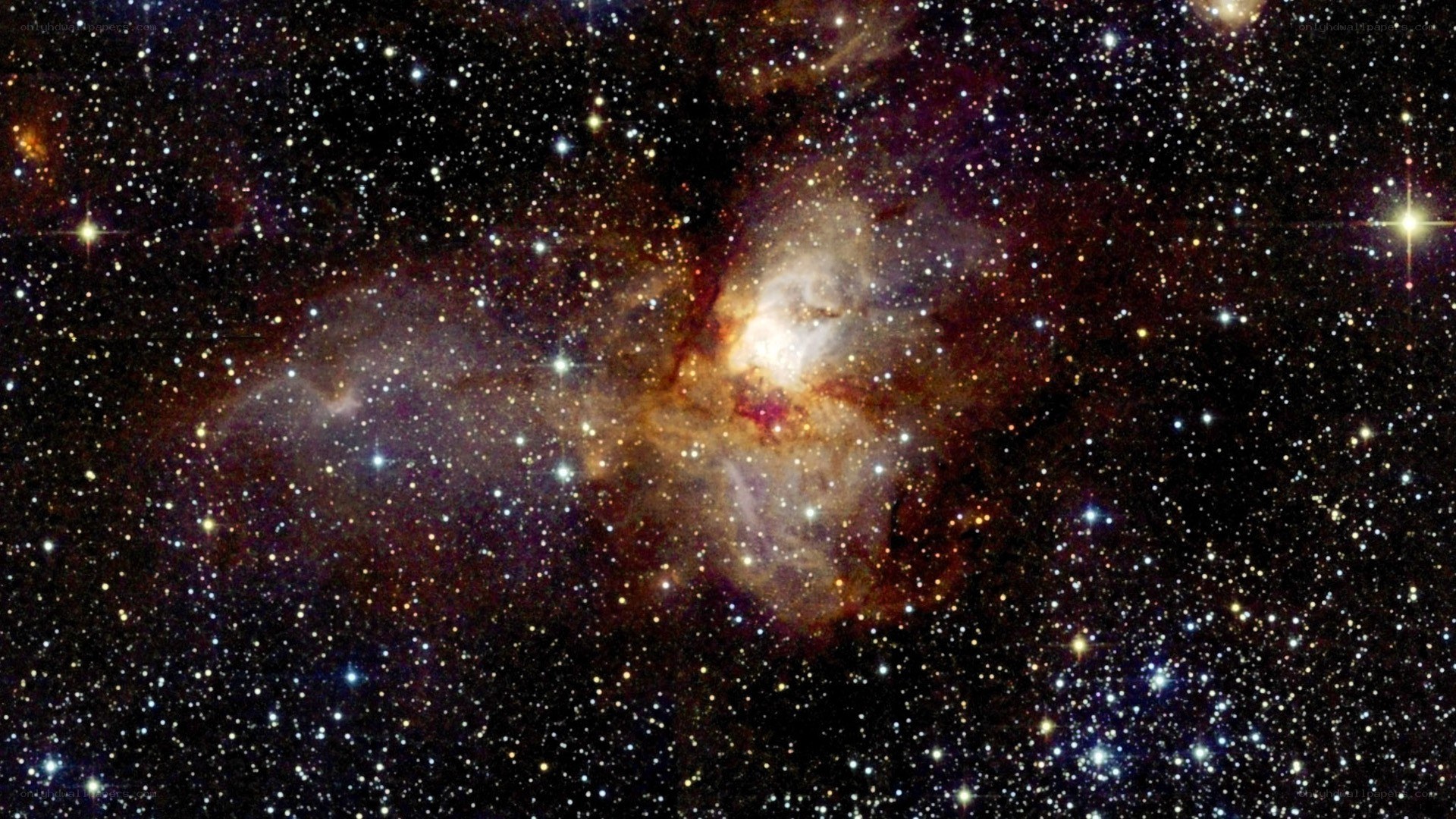 Nebula in deep space