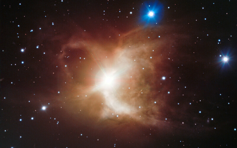 Nebula in Space — Black, Cosmic, Night, Photograph