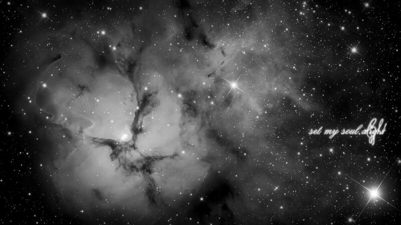 Nebula in Space — Black, Cosmic