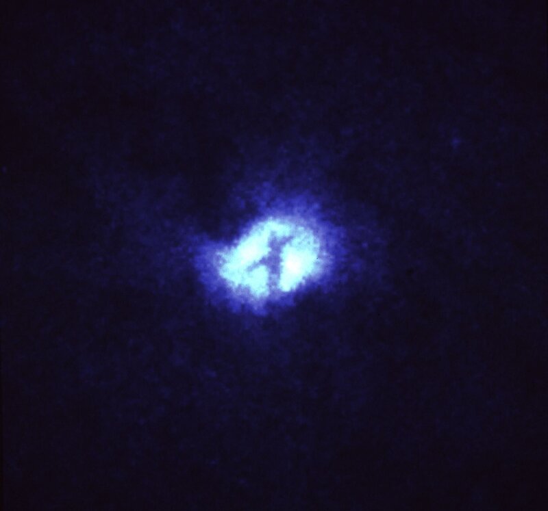 Nebula in Space — Blue, Dark