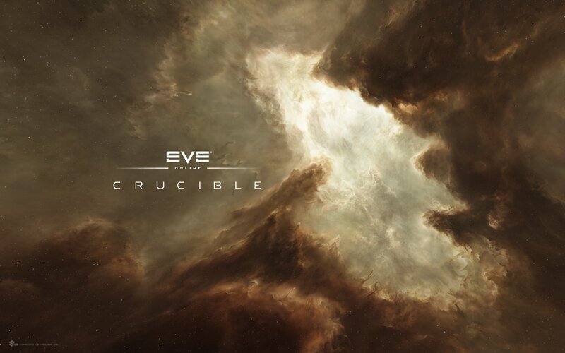Nebula in Space — Brown, Dramatic