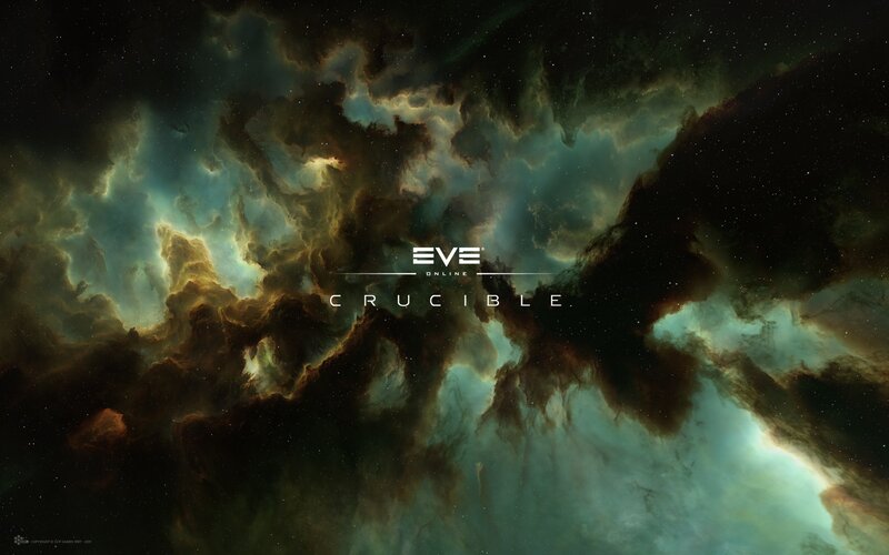 Nebula in Space — Green, Dramatic, Digital Art, Stars, Gas Clouds, Text