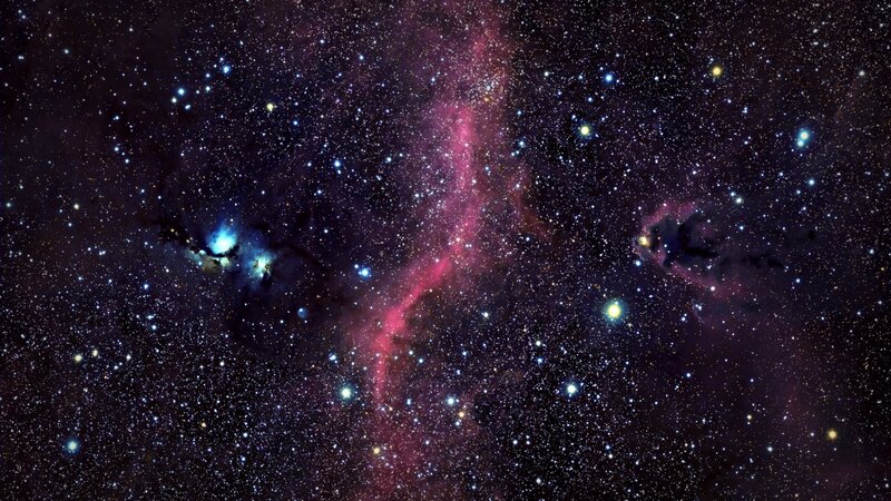 Nebula in Space — Night, Stars