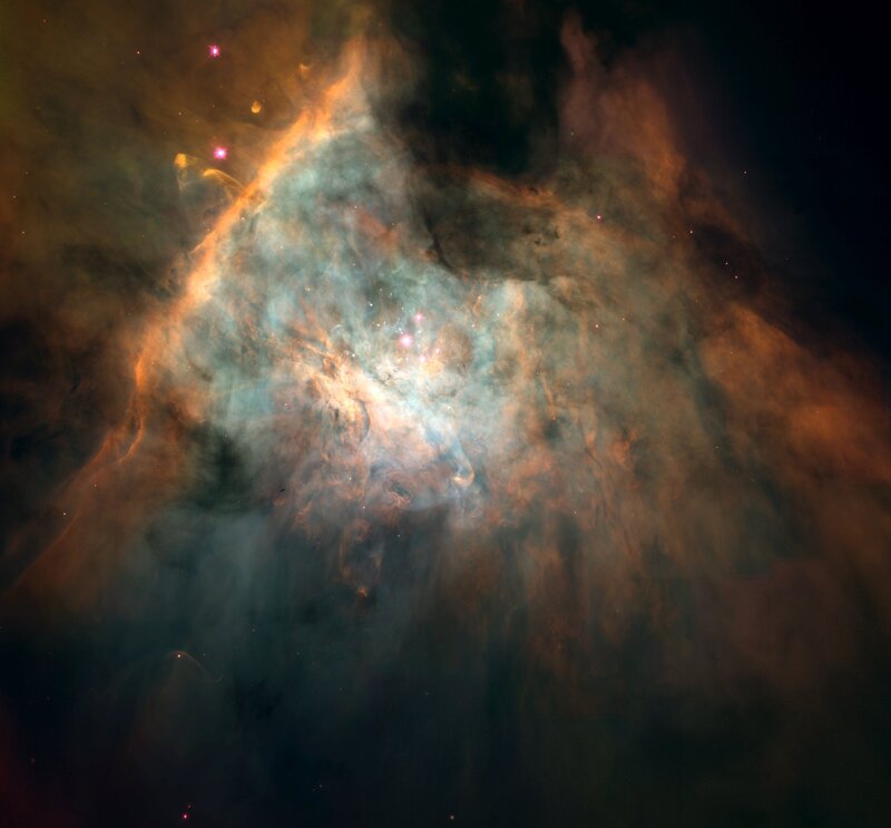 Nebula in Space — Orange