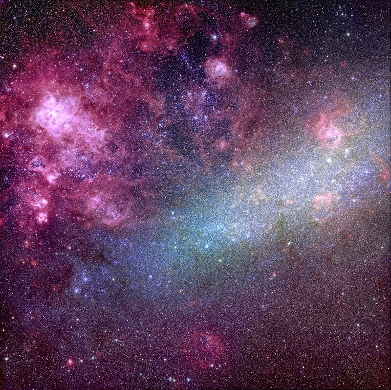 Nebula in Space — Purple, Cosmic, Photograph