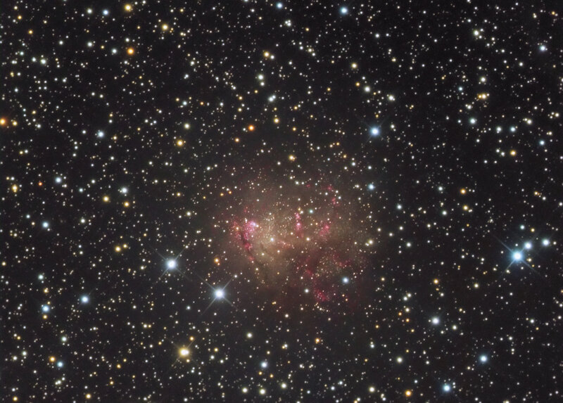 Nebula in star field