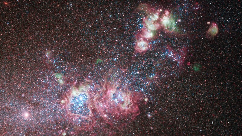 Nebula in the Large Magellanic Cloud