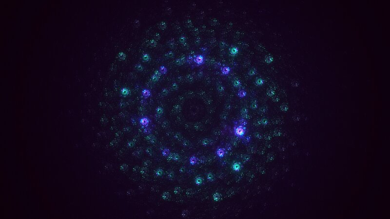 Nebula-like Fractal Pattern