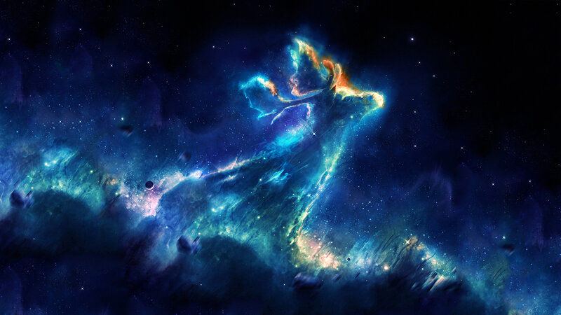 Nebula Shaped Like a Deer