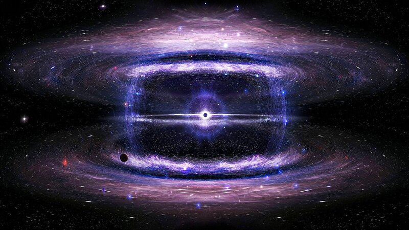 Nebula with Central Star — Purple, Cosmic