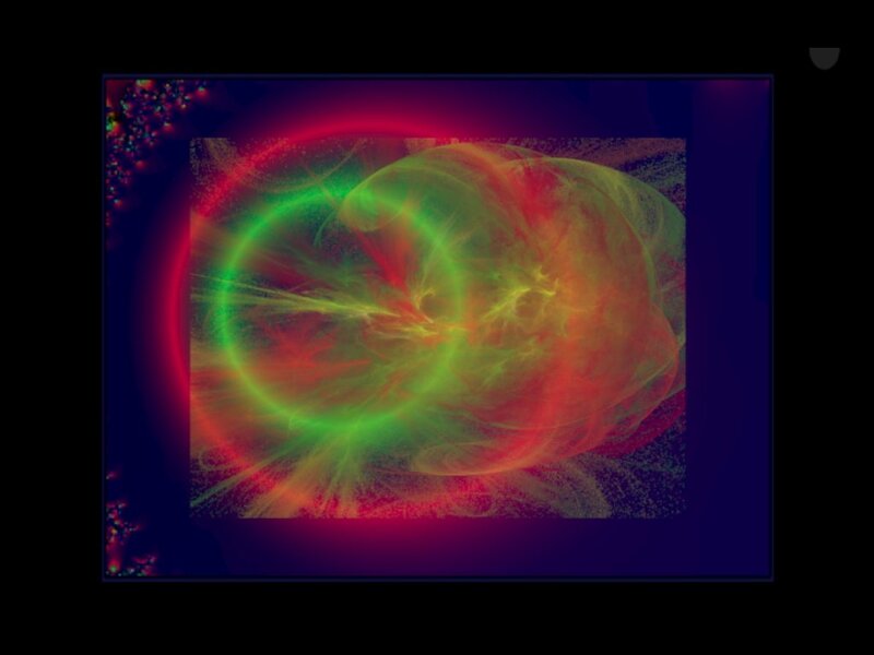 Nebula with Green Ring