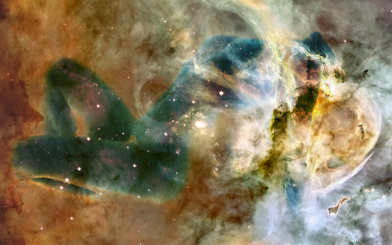 Nebula with star formation