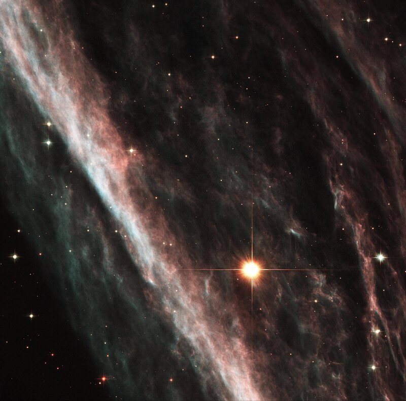 Nebula with Stars — Black, Cosmic, Photograph, Gas Clouds, Dust