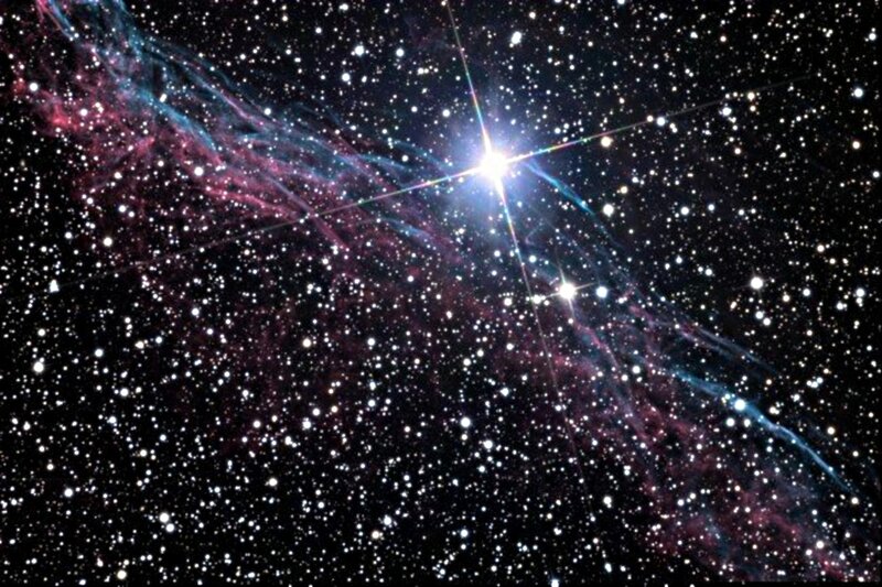 Nebula with Stars — Black, Dramatic, Night
