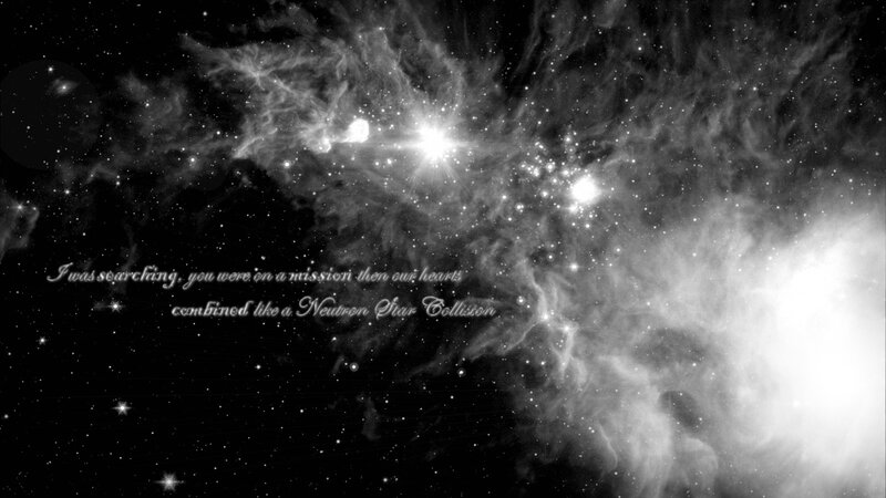 Nebula with Stars — Black
