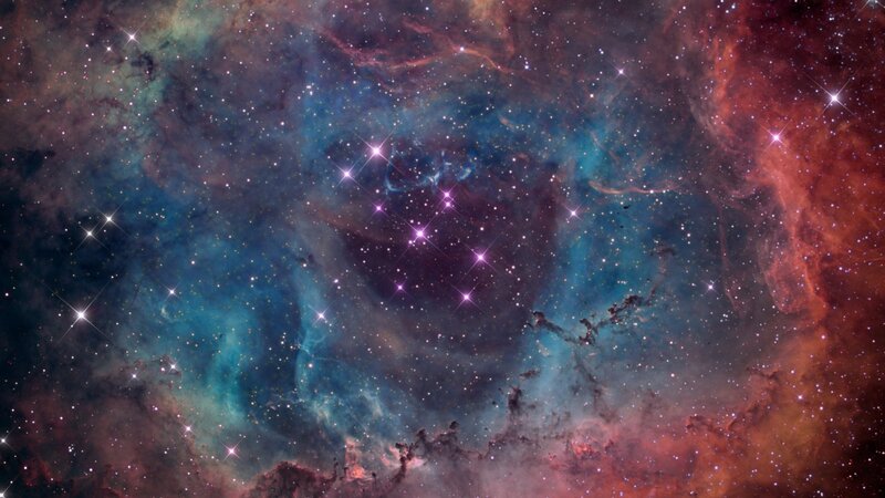 Nebula with Stars — Blue, Dust