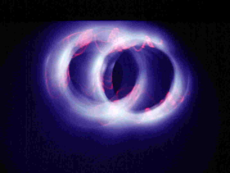 Nebula with Two Rings