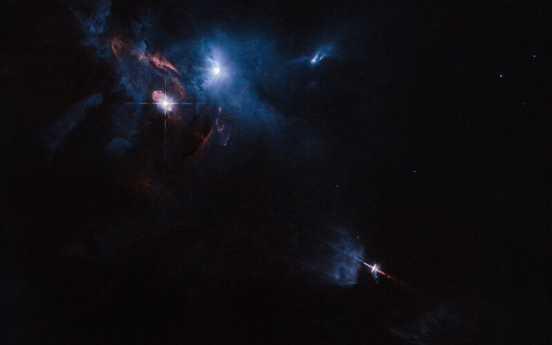 Nebula with Young Stars
