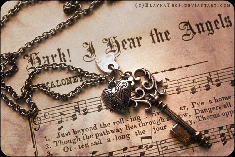 Necklace on Sheet Music