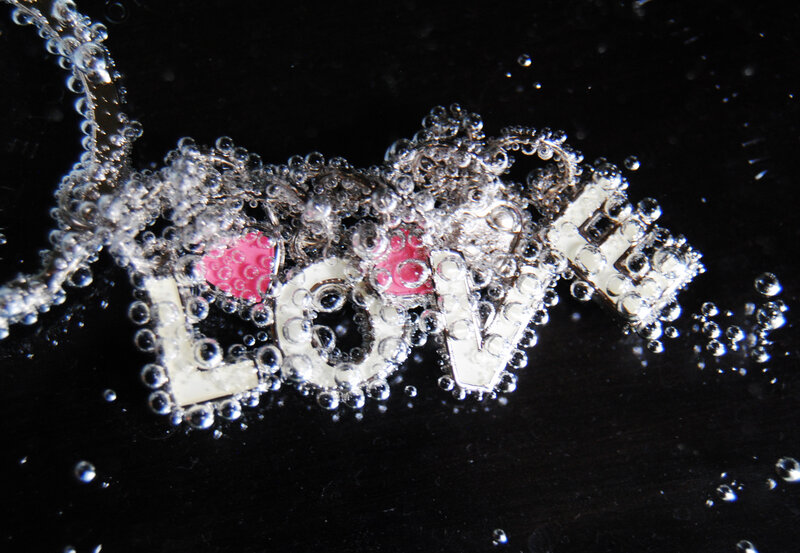 Necklace with Love Pendant