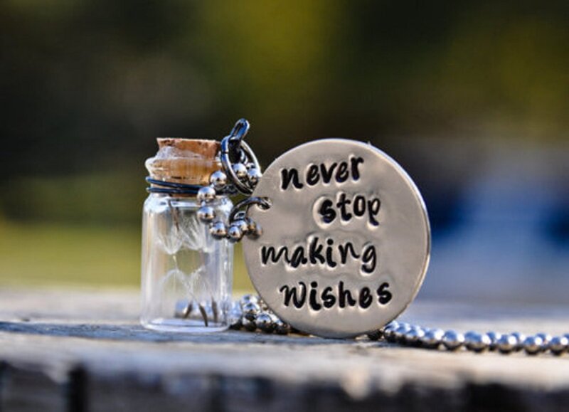 Necklace with Wish Bottle
