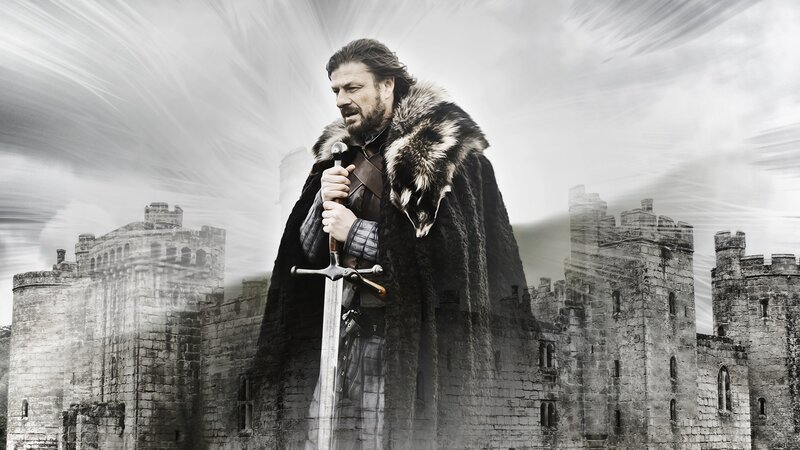 Ned Stark at Winterfell