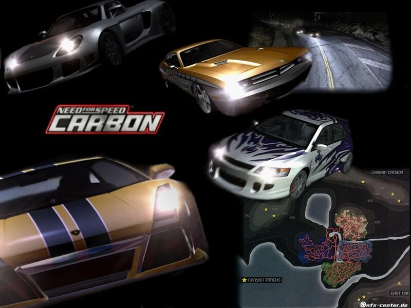 Need for Speed Carbon collage