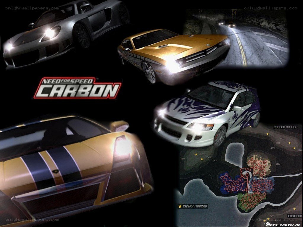 Need for Speed Carbon collage