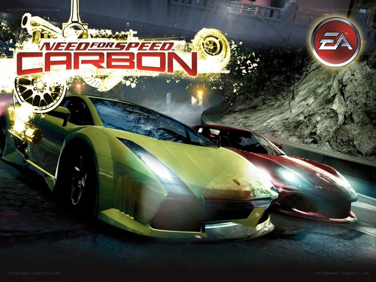 Need for Speed Carbon game art
