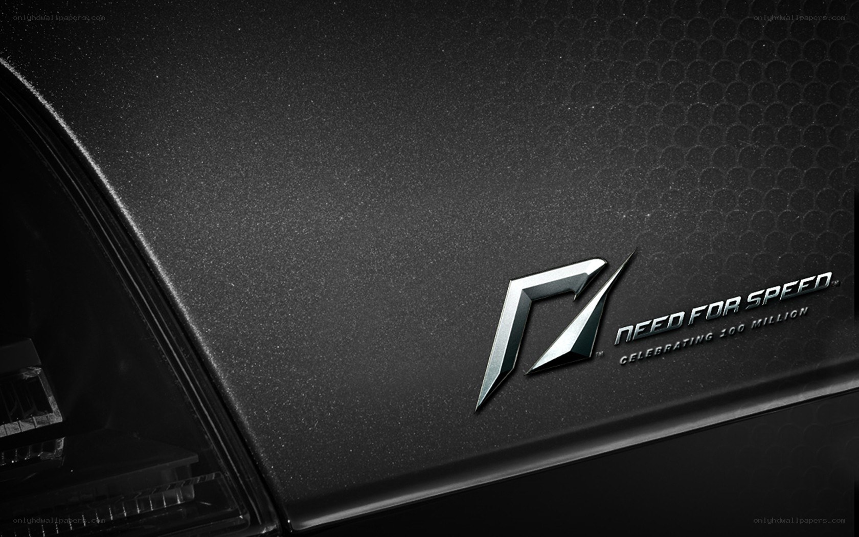 Need for Speed logo on car