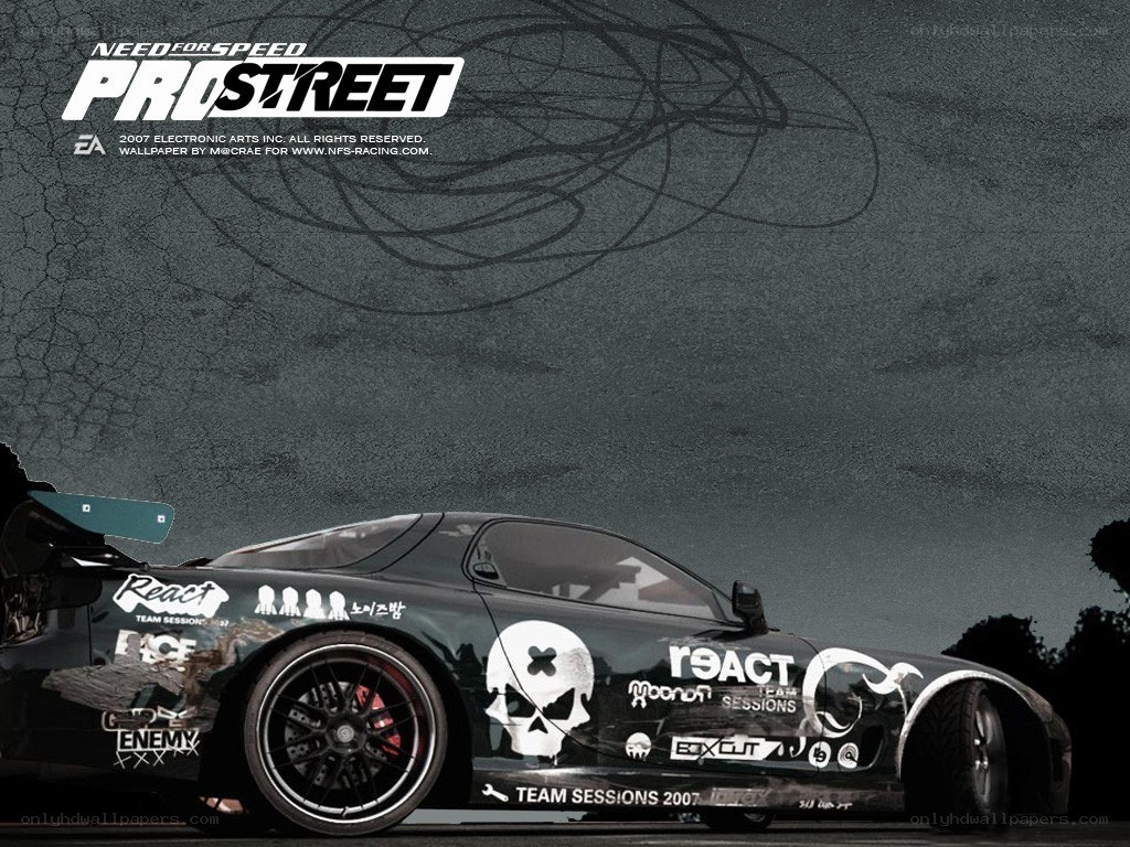 Need for Speed ProStreet car