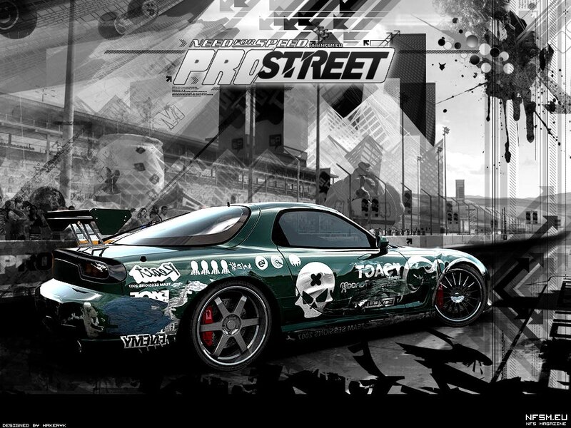 Need for Speed ProStreet car art