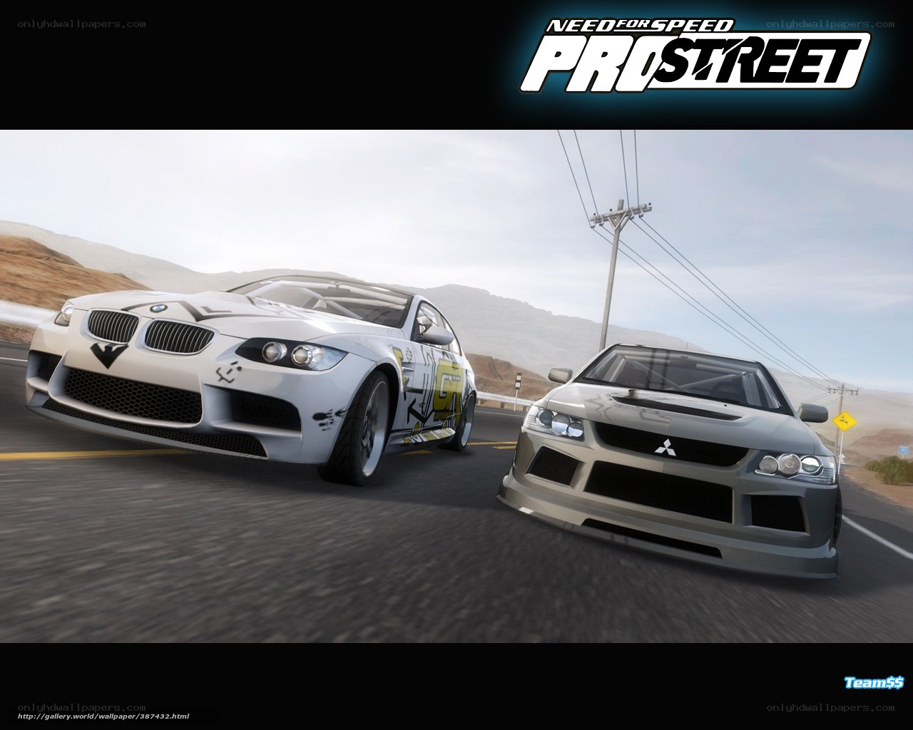 Need for Speed ProStreet cars