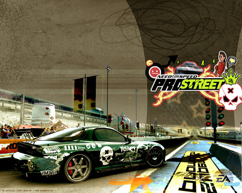 Need for Speed ProStreet race scene