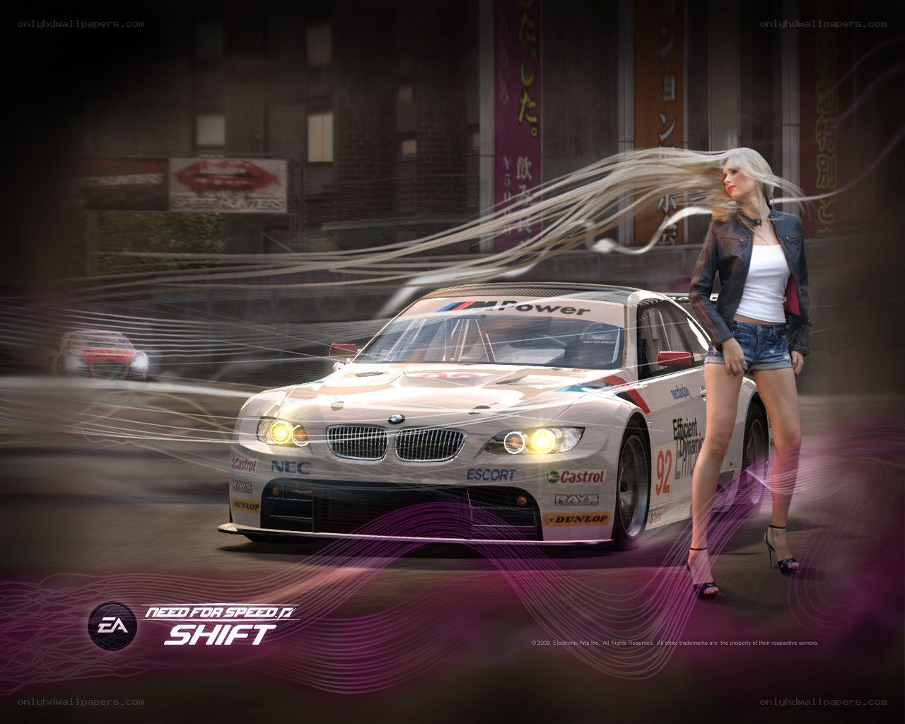 Need for Speed: Shift promotional art