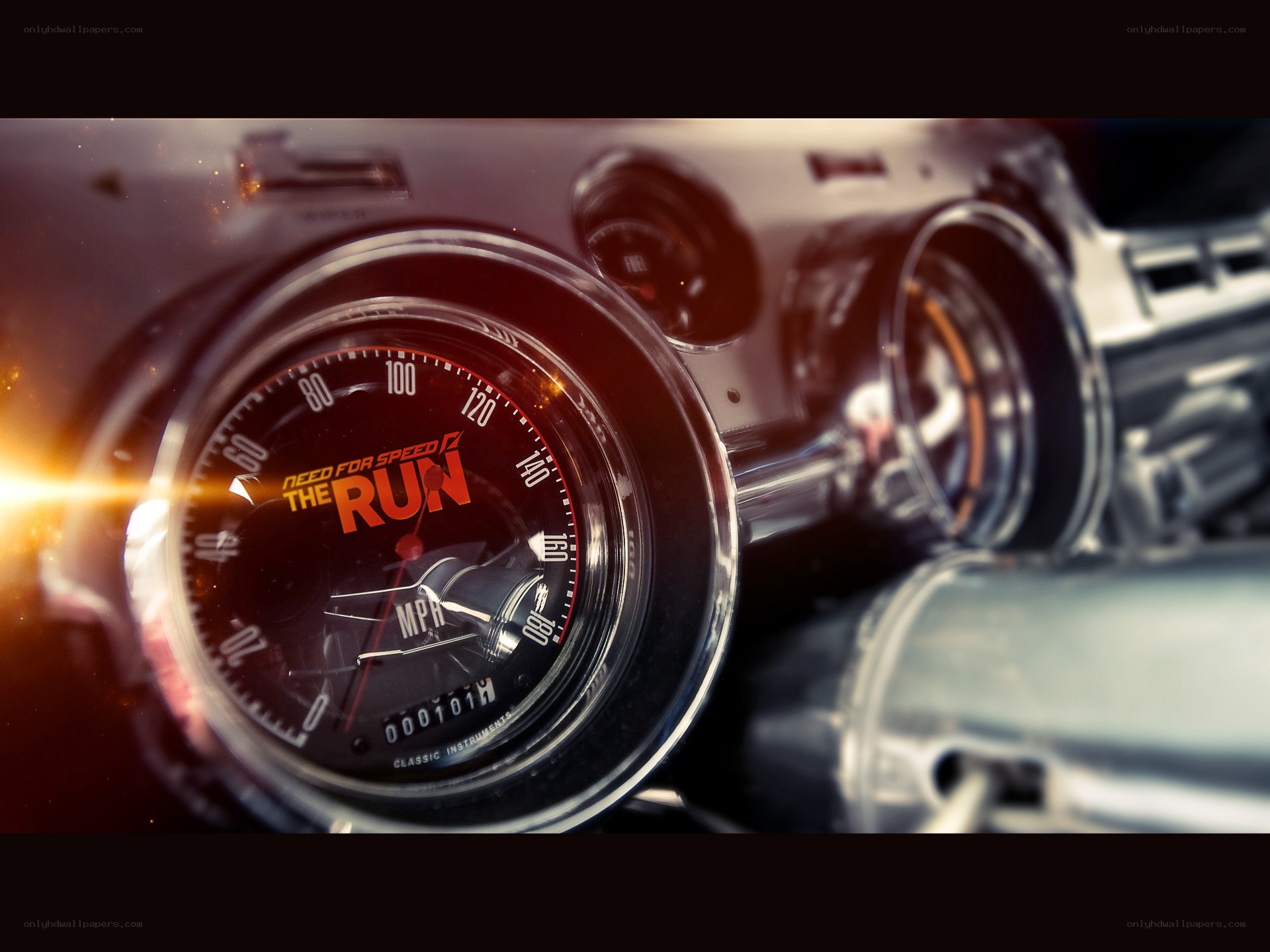 Need for Speed The Run dashboard