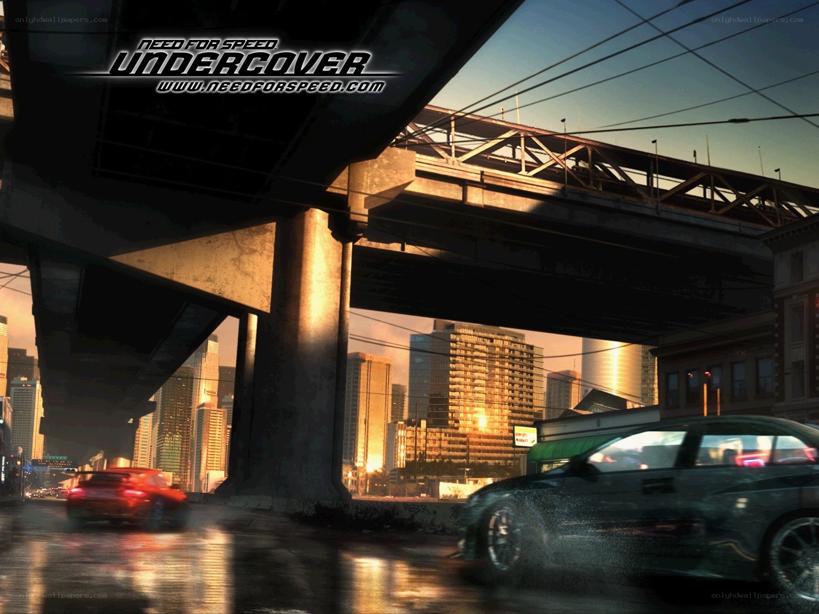 Need for Speed Undercover city scene