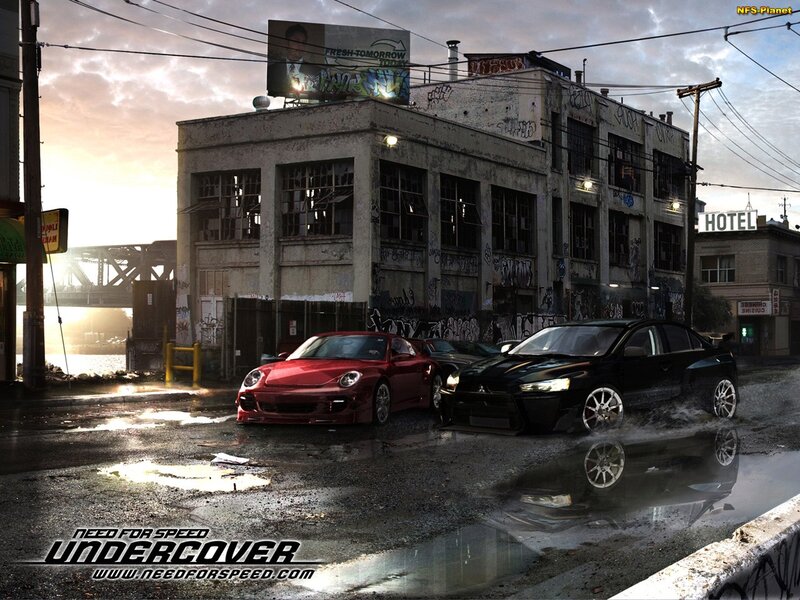 Need for Speed Undercover scene