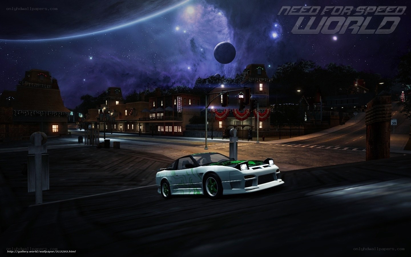 Need for Speed World car scene