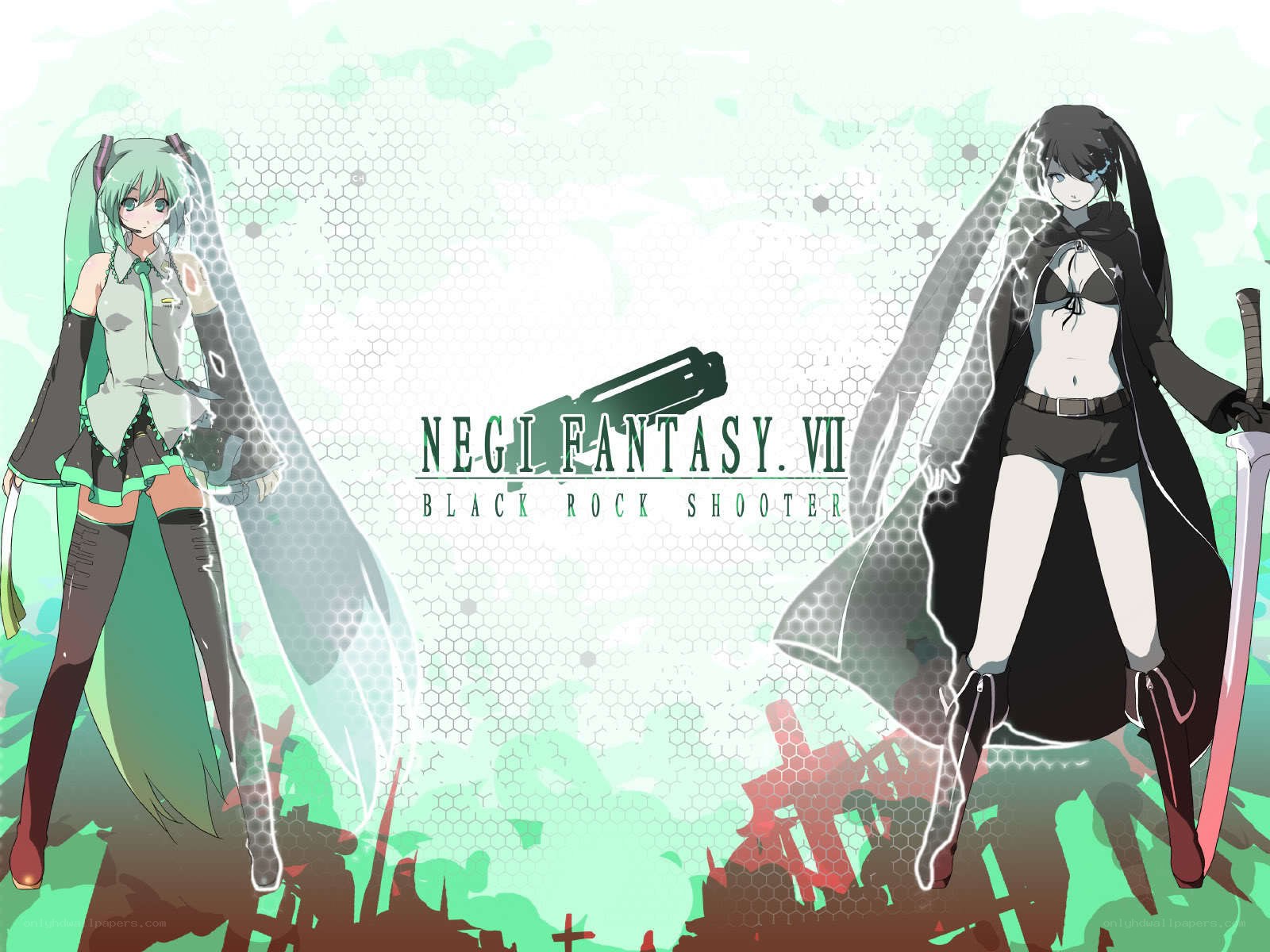 Negi Fantasy VII artwork