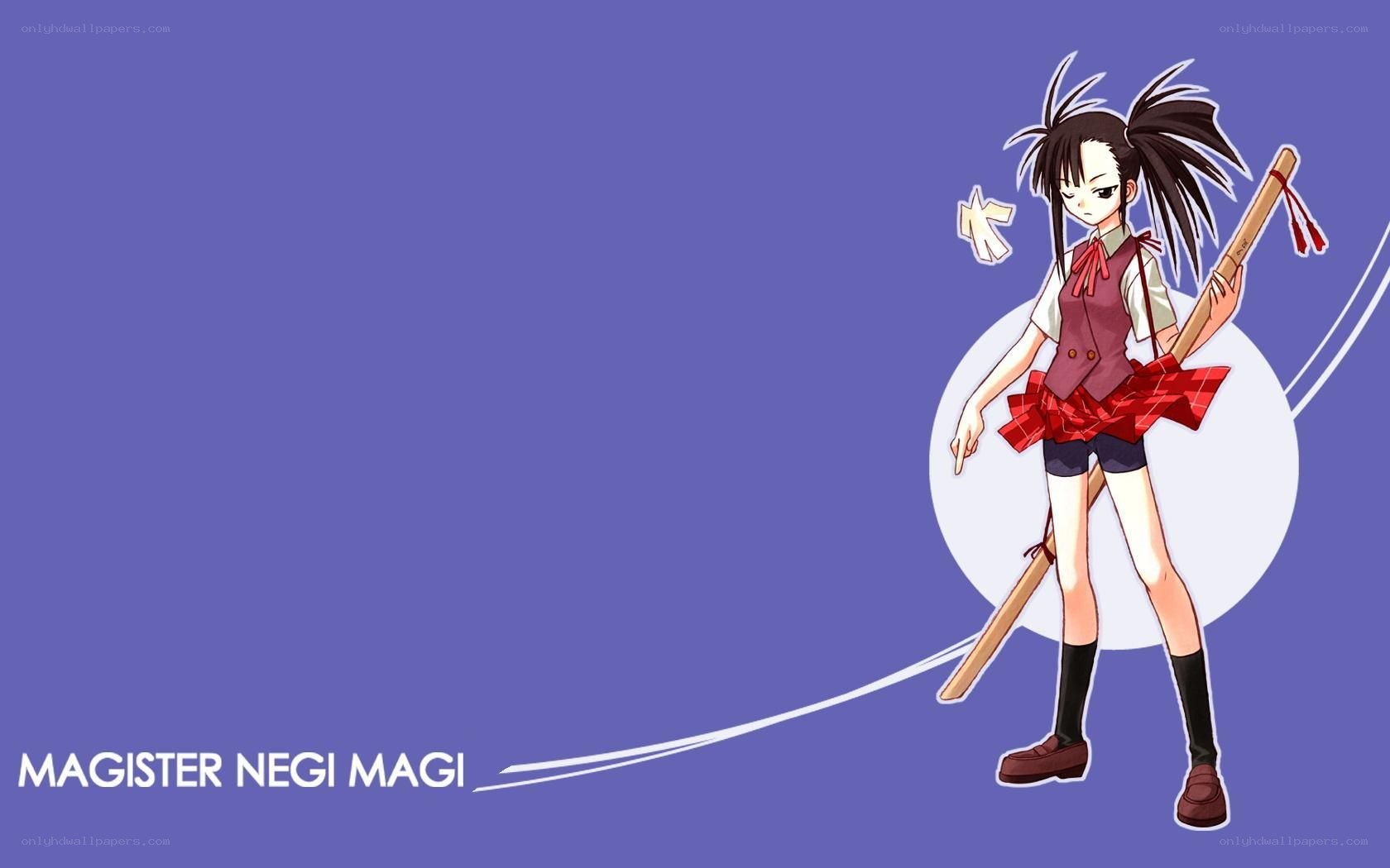 Negi Magi character art