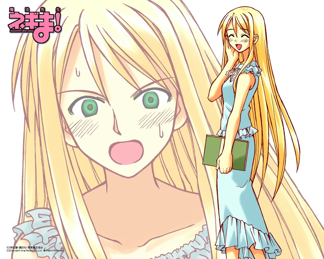 Negi Magi character art