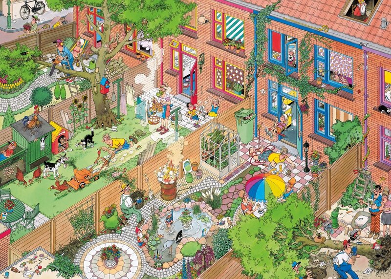 Neighbors in Garden