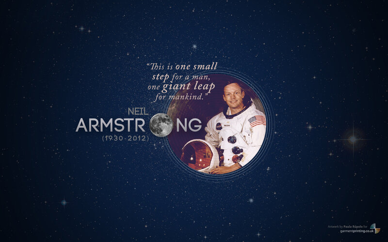 Neil Armstrong in Space Suit